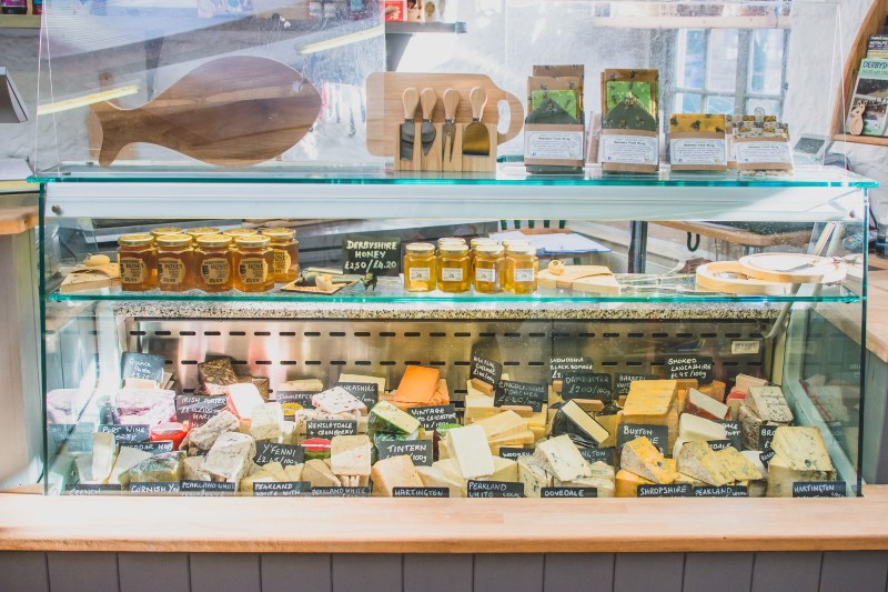 Cromford cheese counter